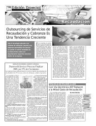 Outsourcing de Servicios de Recaudación y Cobranza ... - Estrategia