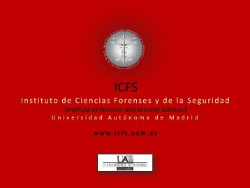 ICFS Instituto de Ciencias Forenses y de la ... - Estudio Criminal