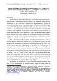 Nº 1 – ISSN: 1688 – 5317 - Estudios Históricos