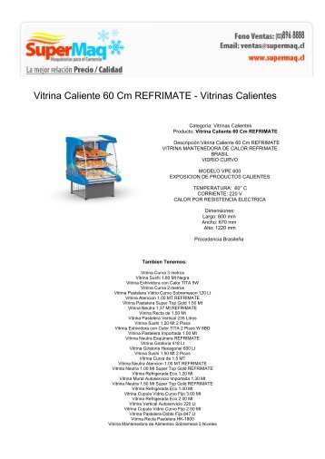 Vitrinas Calientes - Estufas de Patio