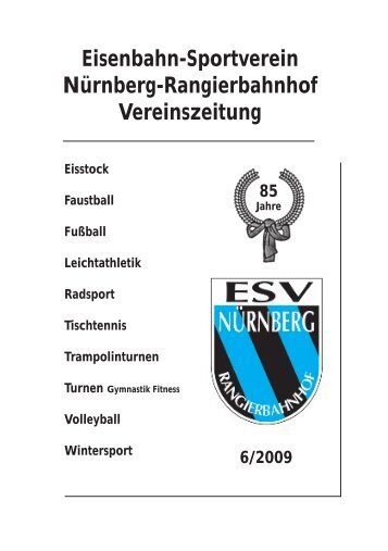 Rhbf. 06-09.indd - ESV Nürnberg-Rangierbahnhof