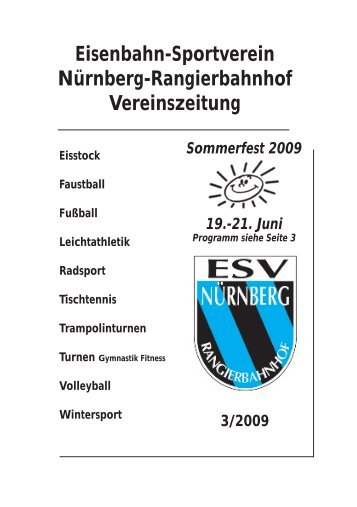 Rhbf. 03-09.indd - ESV Nürnberg-Rangierbahnhof