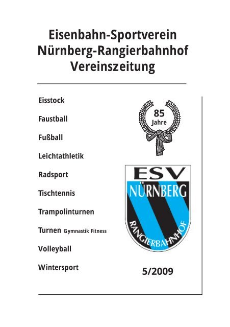 Rhbf. 05-09.indd - ESV Nürnberg-Rangierbahnhof