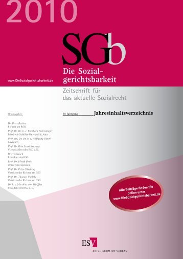 Jahresinhaltsverzeichnis 2010