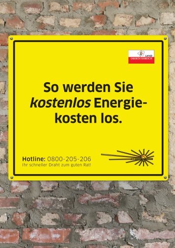 Energieberatung - OÖ Energiesparverband