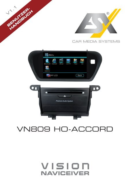 Honda VN809 HO-ACCORD - Esxaudio.de