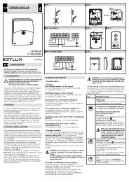 Handleiding - ESYLUX