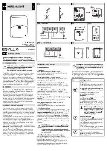 Handleiding - ESYLUX