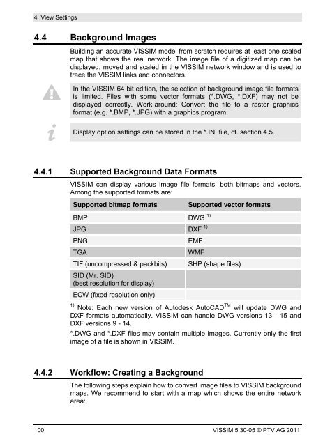 VISSIM 5.30-05 User Manual