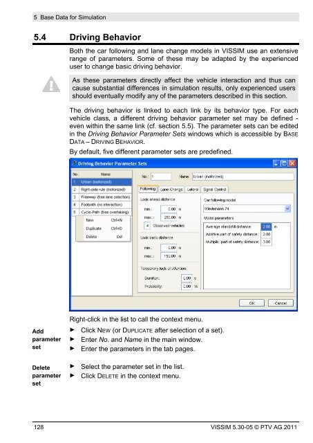 VISSIM 5.30-05 User Manual