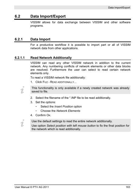 VISSIM 5.30-05 User Manual