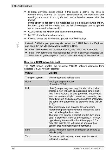 VISSIM 5.30-05 User Manual