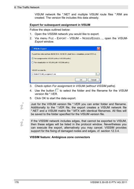 VISSIM 5.30-05 User Manual