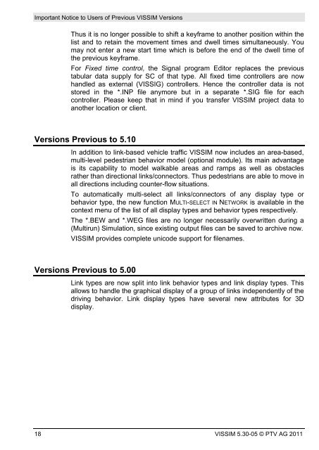 VISSIM 5.30-05 User Manual