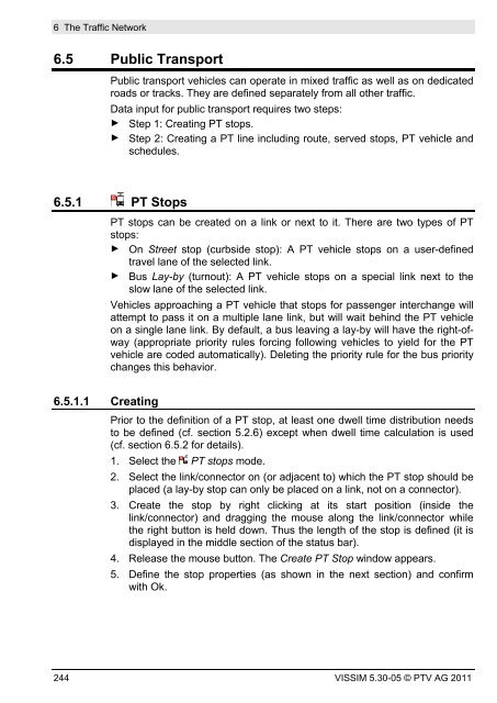 VISSIM 5.30-05 User Manual