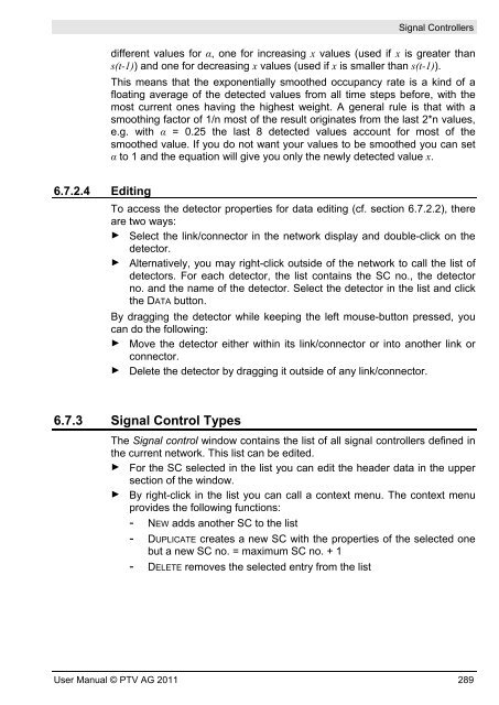 VISSIM 5.30-05 User Manual