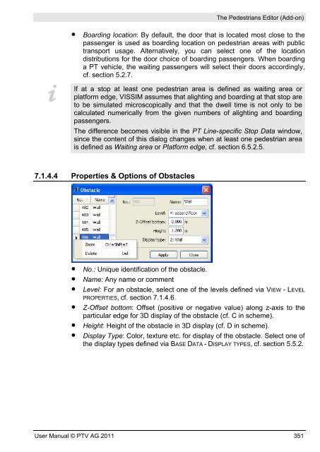 VISSIM 5.30-05 User Manual