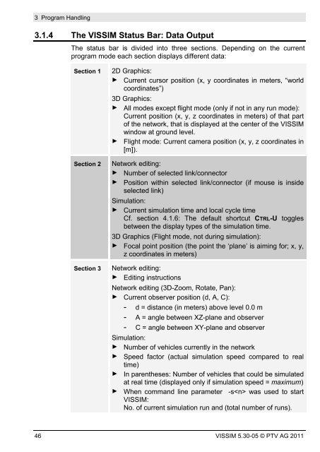 VISSIM 5.30-05 User Manual