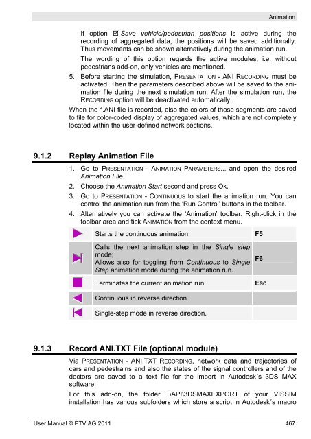 VISSIM 5.30-05 User Manual