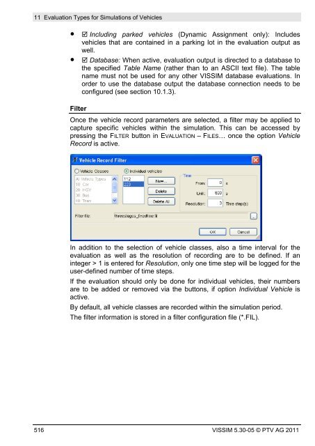 VISSIM 5.30-05 User Manual