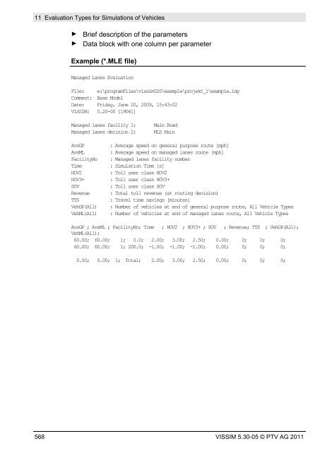 VISSIM 5.30-05 User Manual