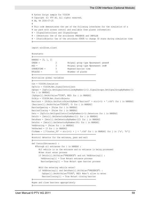 VISSIM 5.30-05 User Manual