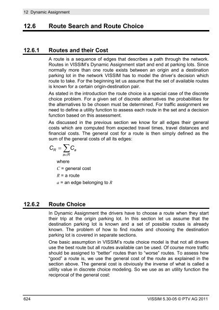 VISSIM 5.30-05 User Manual