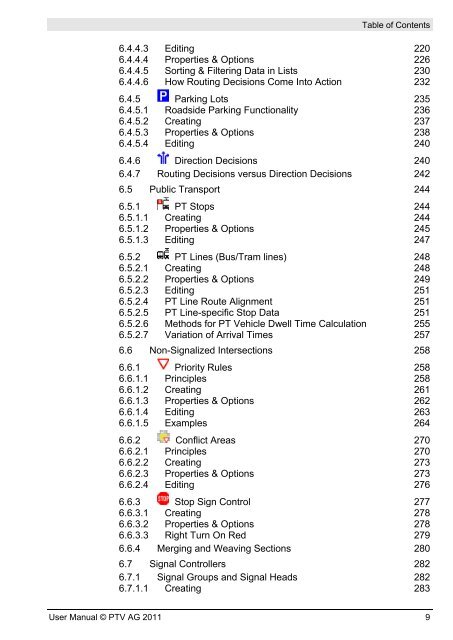 VISSIM 5.30-05 User Manual