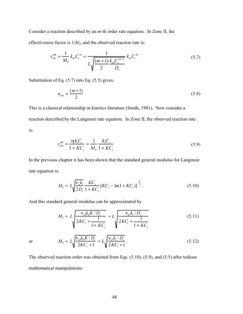 MODELING CHAR OXIDATION AS A FUNCTION OF PRESSURE ...