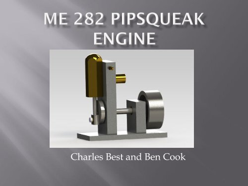 ME 282 PIPSQUEAK ENGINE