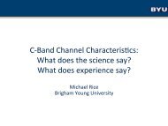 What does the science say? - Brigham Young University