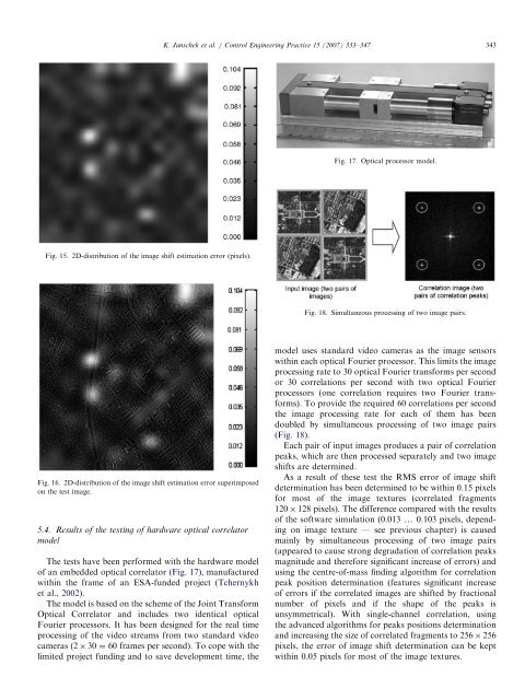 Performance analysis of opto-mechatronic image stabilization for a ...