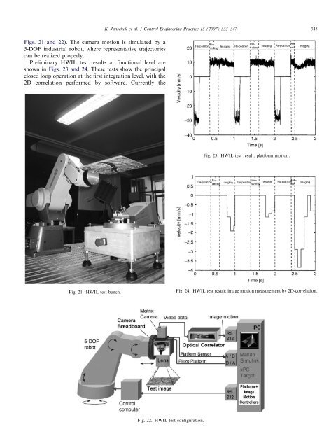 Performance analysis of opto-mechatronic image stabilization for a ...