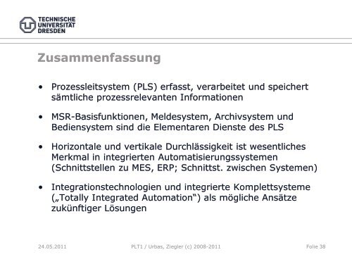 Das Leitsystem als Informationsdrehscheibe