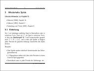 5 Wiederholte Spiele 5.1 Einleitung