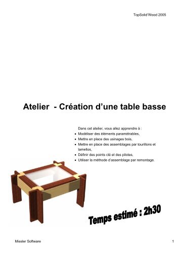 la table basse