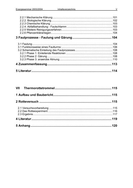 Agenda 21 und Abfallentsorgung - TU Berlin