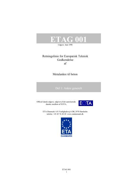 ETAG 001 - ETA-Danmark