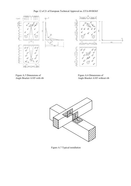 European Technical Approval ETA-09/0365 - ETA-Danmark