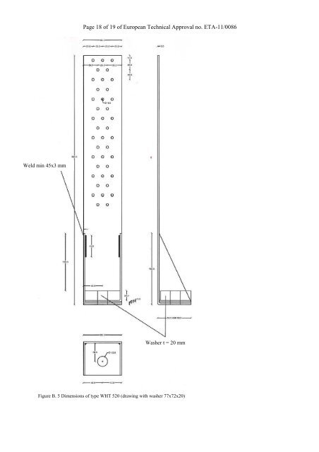 European Technical Approval ETA-11/0086 - ETA-Danmark