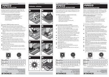 guide installation pipeco:Mise en page 1.qxd - Etanco