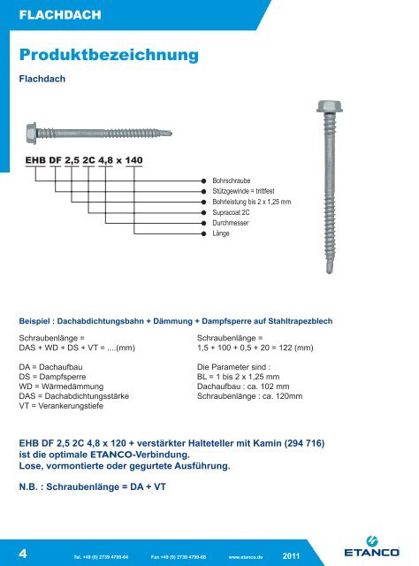 ETANCO Baubefestigungen Katalog 05-2011