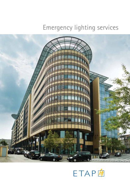 Emergency lighting services − (0.75 Mb) - ETAP Lighting