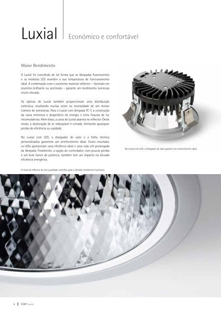 Brochura Luxial (PDF) - ETAP Lighting