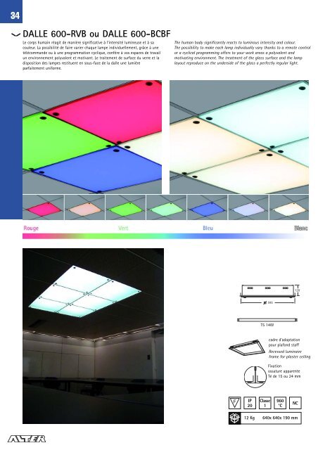 catalogue de produits - ETAP Lighting