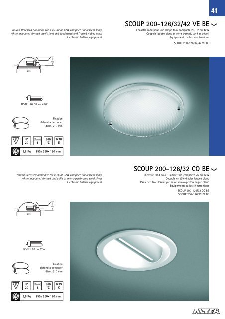 catalogue de produits - ETAP Lighting