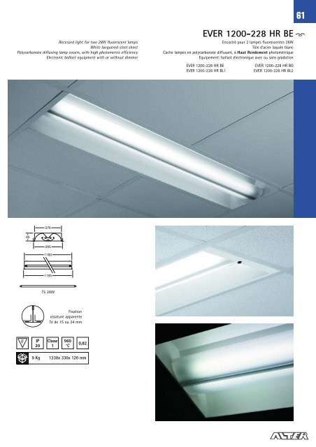 catalogue de produits - ETAP Lighting