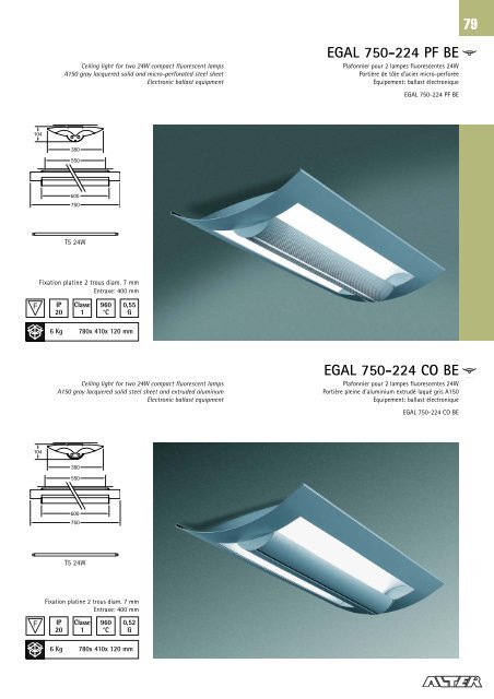 catalogue de produits - ETAP Lighting