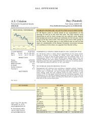 A.S. Création Buy (Neutral) - AS Création Tapeten AG