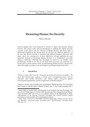 Measuring Human (In-)Security - ETC Graz